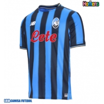 Camisa de Futebol Atalanta Charles De Ketelaere #17 Equipamento Principal 2025-26 Manga Curta